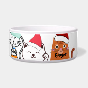 Comedero Navidades de gatos de Personalizado Kitty