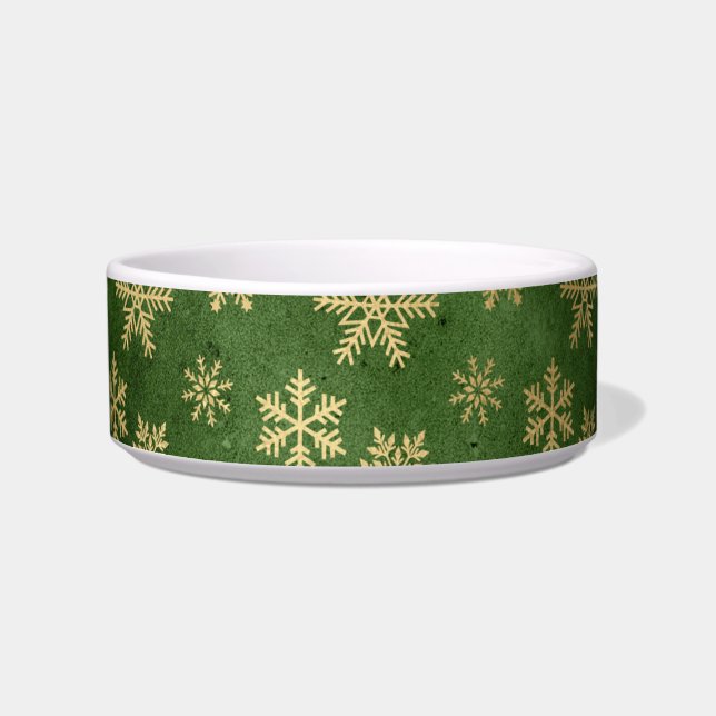 Comedero Navidades DE ORO VERDE TEMA PET BOWL (Frente)