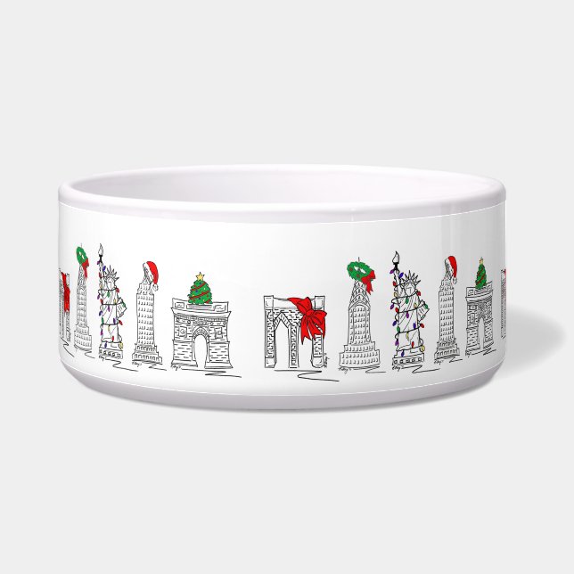 Comedero Navidades de vacaciones en Nueva York (Izquierda)