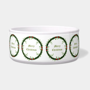 Comedero Navidades góticos Personalizado Wreath