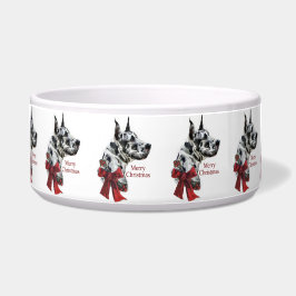 Comedero Navidades Harlequin Great Dane