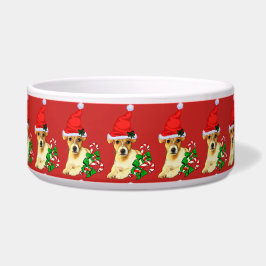 Comedero Navidades Jack Russell Terrier Santa