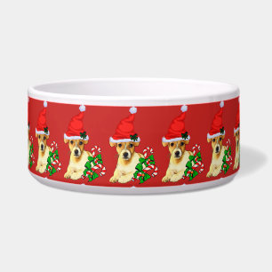 Comedero Navidades Jack Russell Terrier Santa