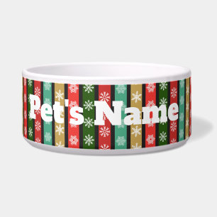 Comedero Navidades mascota bowl a personalizar