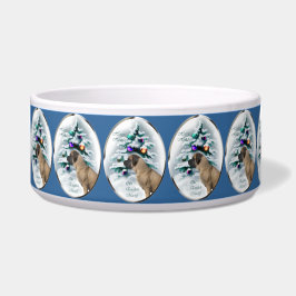 Comedero Navidades Mastiff de Inglaterra