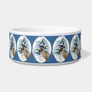 Comedero Navidades Mastiff de Inglaterra