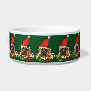 Comedero Navidades Mastiff de Inglaterra