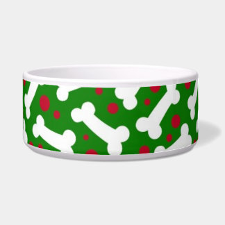 Comedero Navidades Perro Huesos Dish