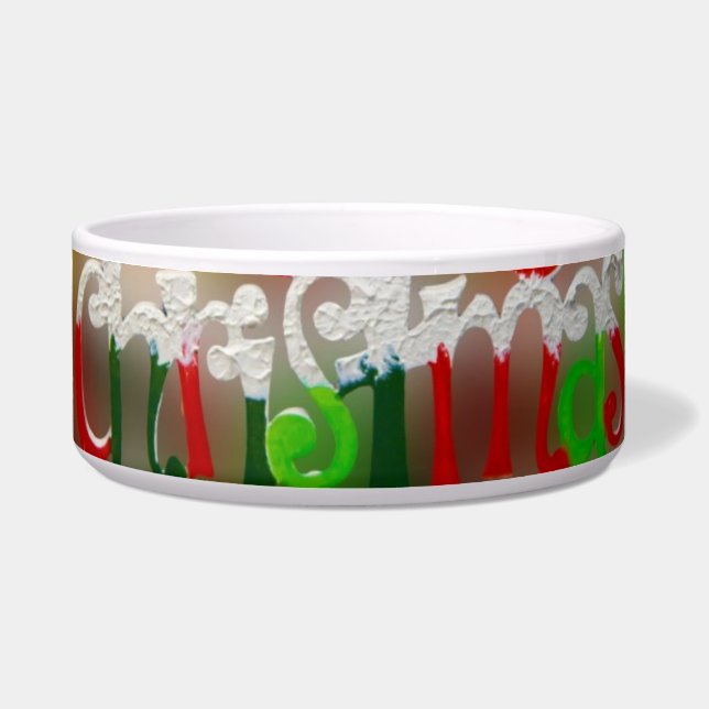 Comedero Navidades Pet Bowl (Frente)