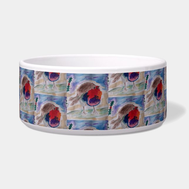 Comedero Navidades Robin Pet Bowl (Frente)