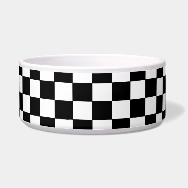 Comedero Negro Y Blanco (Frente)