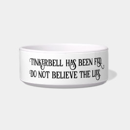 Comedero Negro y blanco, el gato se ha hecho un gato humorí