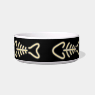 Comedero Neon Fish Bones