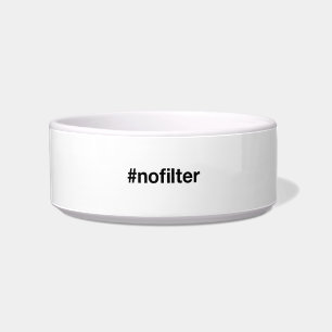 Comedero NO FILTER Hashtag