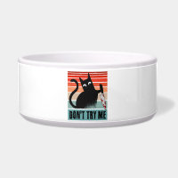 No me intentes, Moody Cat con invitación a cuchill
