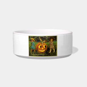 Comedero Noche de la Cosecha de Jack-o-Lantern de Halloween