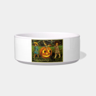 Comedero Noche de la Cosecha de Jack-o-Lantern de Halloween