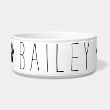 Nombre con la impresión de la pata