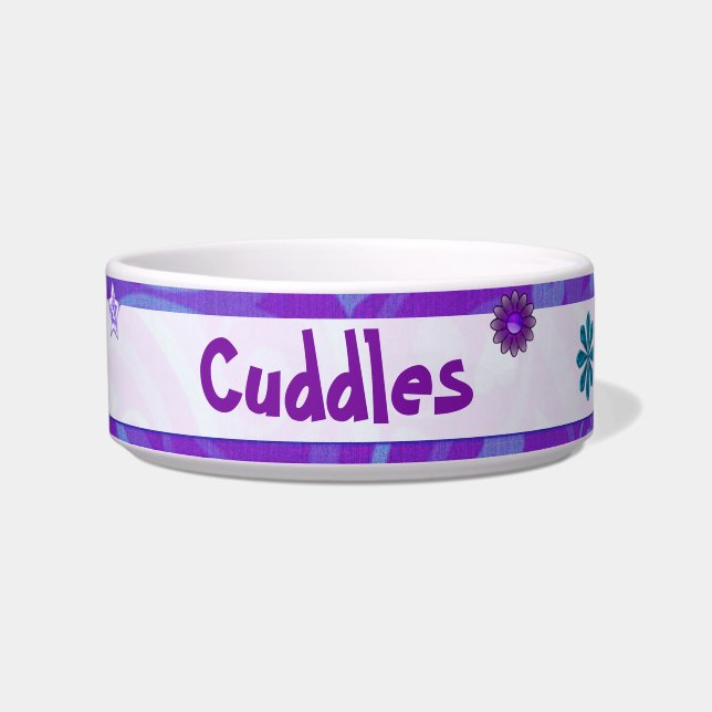 Comedero NOMBRE DE ADICIÓN 3D Jeweld Wysteria (Frente)