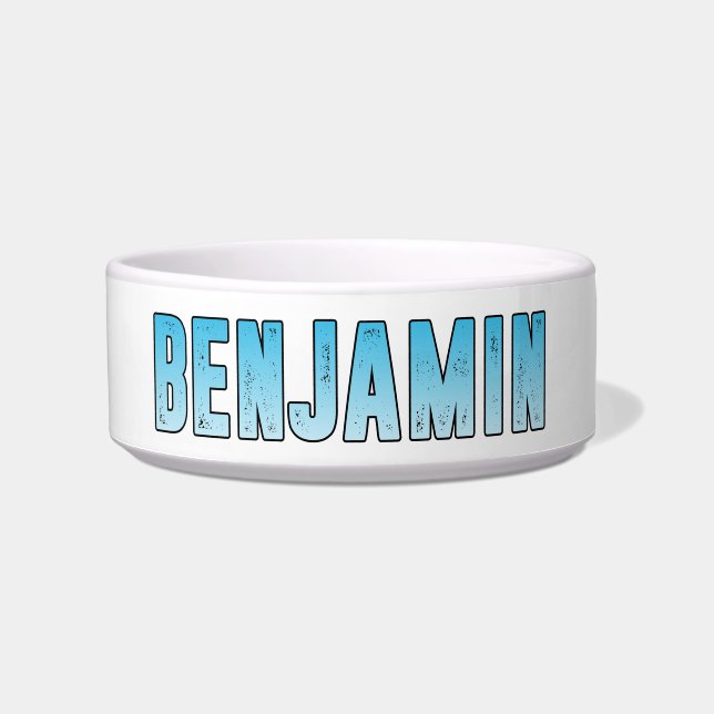 Comedero Nombre de Benjamin (Frente)