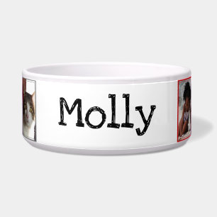 Comedero Nombre de la foto Mascota Food Bowl - HAMbWG
