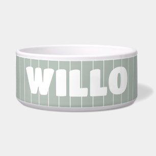 Comedero Nombre de rayas verticales delgadas en blanco gris