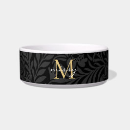 Comedero Nombre del Mascota del personalizado Guión Botánic