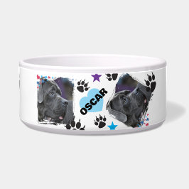 COMEDERO NOMBRE MODERNO DE TENDENCIA AMANTE DE MASCOTAS, FO
