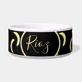 Comedero Nombre negro del patrón bananero