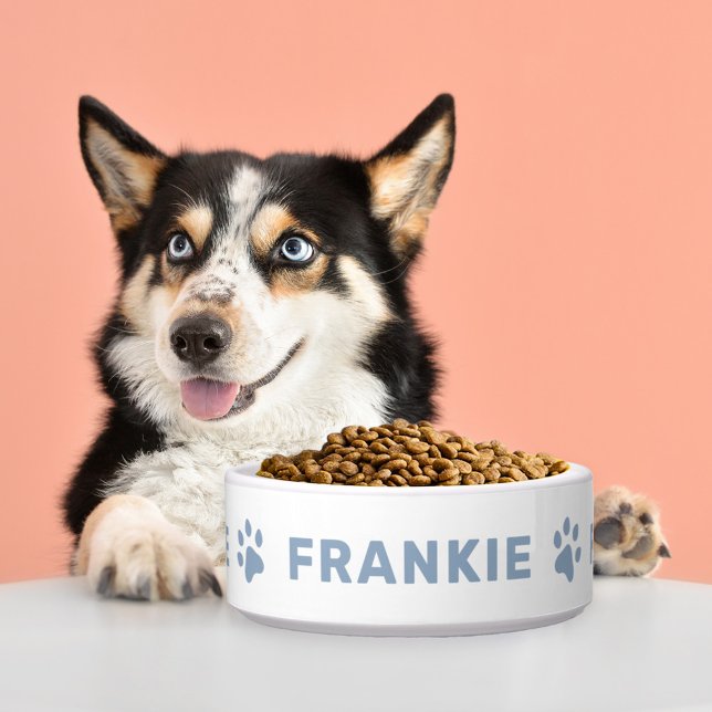 Comedero Nombre personalizado con Mascota de impresión de p (Subido por el creador)