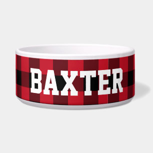 Comedero Nombre personalizado de relleno de búfer rojo Lumb