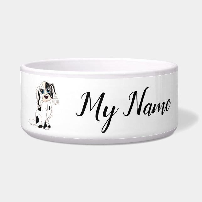 Comedero Nombre personalizado de Ziggy (Frente)