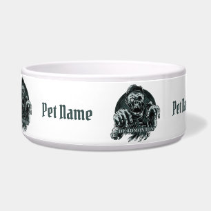 Comedero Nombre personalizado DeADMONTON mascotas bowling