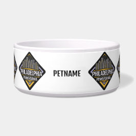 Comedero Nombre personalizado Filadelfia Pennsylvania