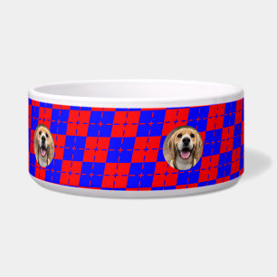 Comedero Nombre personalizado moderno perro madre perro ama