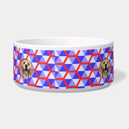 Comedero Nombre personalizado único alimento para perros mo