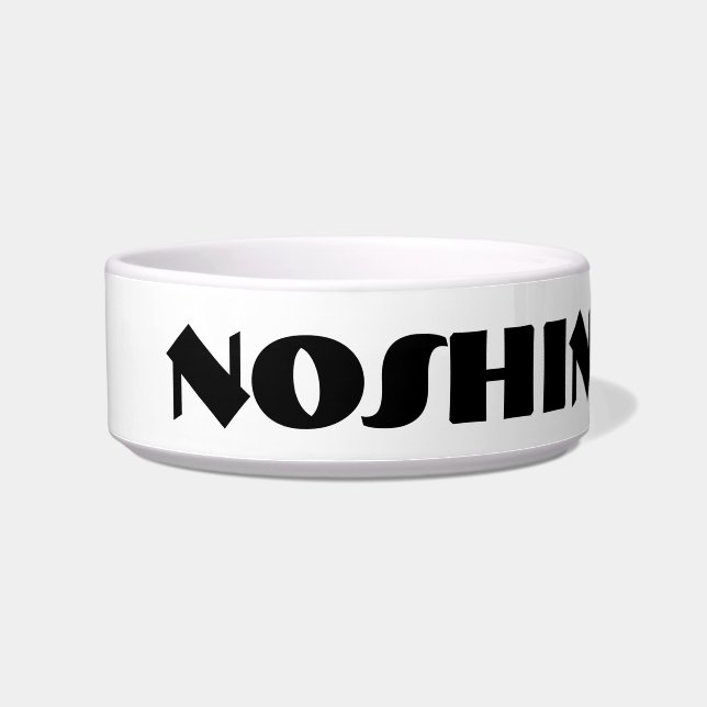 Comedero NOSHING ESPECIAL Yiddish Pet Bowls (Izquierda)