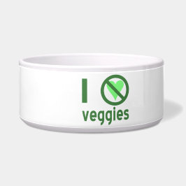 Comedero Odio las verduras No las amo