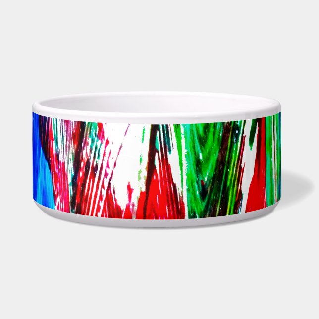 Comedero Olas de colores (Frente)