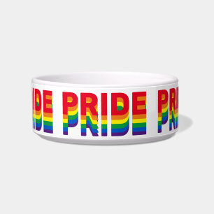 Comedero Orgullo lgbt lgbtq queer colores retro arcoiris ga