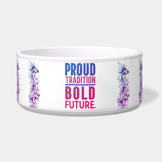 Comedero Orgullosa Tradición, Audaz Diseño Futuro De Borde  (Frente)