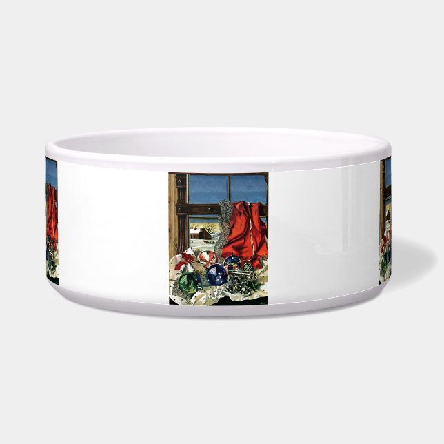 Comedero Ornamentos del navidad (Frente)