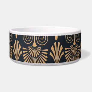 Comedero Oro negro Art Deco: Retro.