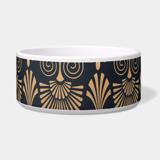 Comedero Oro negro Art Deco: Retro.