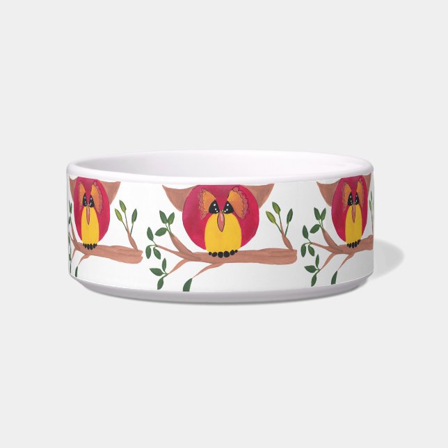 Comedero Owl Pet Bowl (Frente)