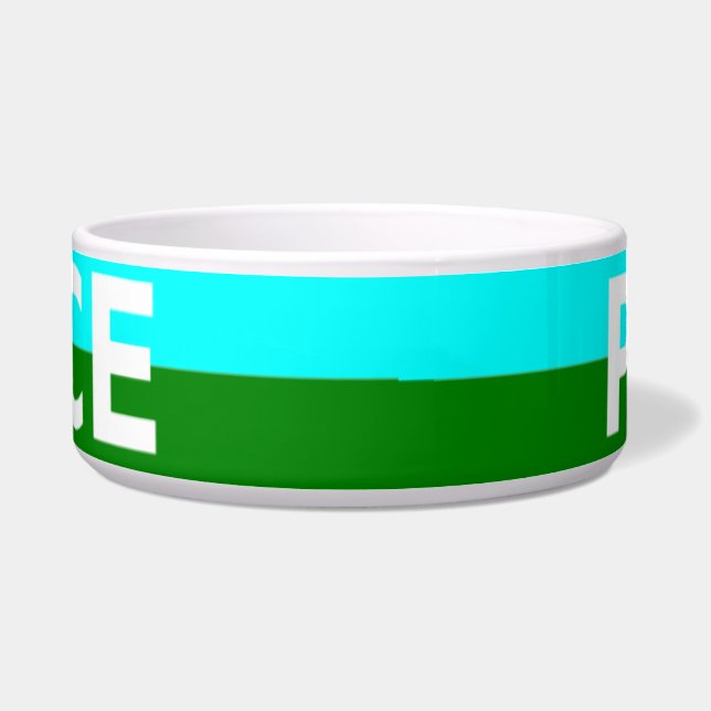 Comedero Pace (Paz) Pet Bowl (Frente)