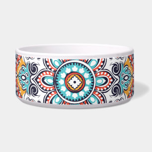 Comedero Paisley indio: Patrón de Mandala étnica