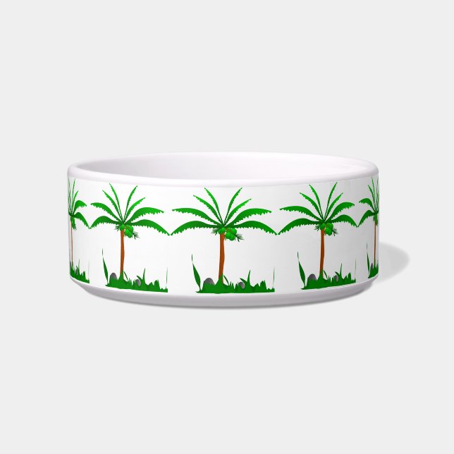 Comedero Palm Tree Pet Bowl (Frente)