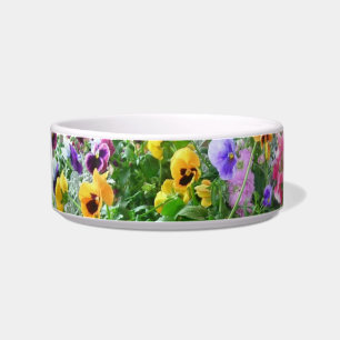 Comedero Panorámica Pansies Mascota Etc Bowl