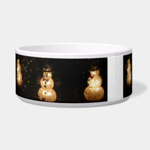 Comedero Pantalla de luz de vacaciones de Snowman